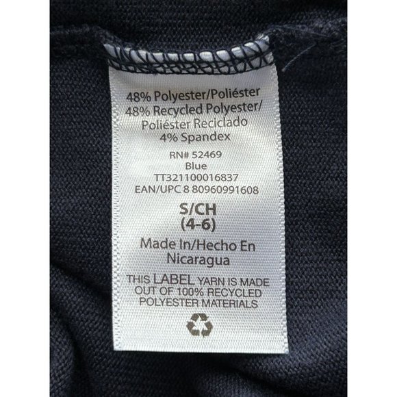 Time and Tru Women's Long Sleeve Super Soft Sweater Tunic in Blue - Sz S - Picture 4 of 5